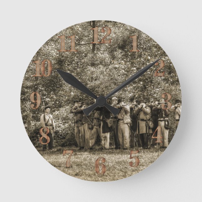 Horloge Ronde Soldat civil (Recto)