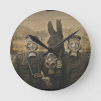 Soldats Masques d'âne et de gaz