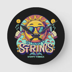 Horloge Ronde soleil hip hop