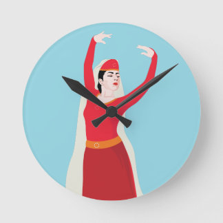 Horloge Ronde Son Esprit est aussi fort que la Terre d'où elle v