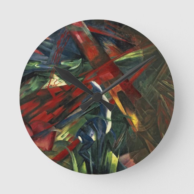 Horloge Ronde Sort des animaux, 1913 (Recto)