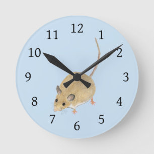 Horloge Ronde Souris