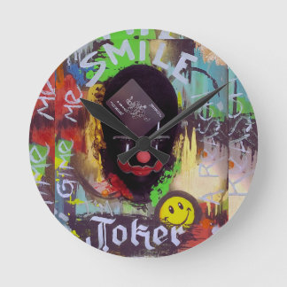 Horloge Ronde Spécialité Pop Art Joker