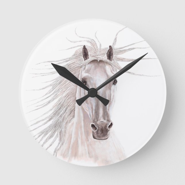 Horloge Ronde Spirit of the Wind Horse (Recto)