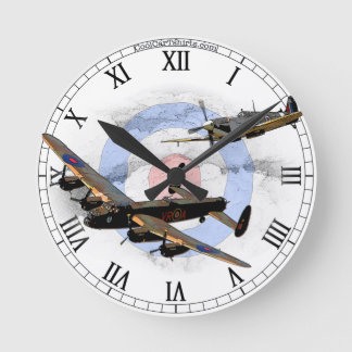Horloge Ronde Spitfire and Lancaster