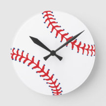 Sporty-Baseball Classique Rouge & Blanc Thème Spor