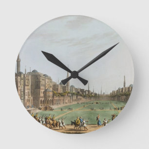 Horloge Ronde Square principal au Grand Cairo, avec Murad Bey