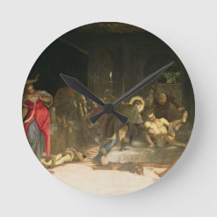 Horloge Ronde St Roch traitant la peste