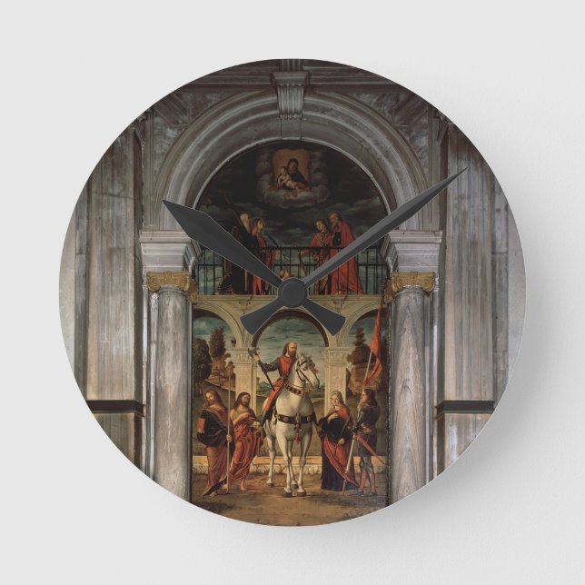 Horloge Ronde St. Vitalis and Saints (Recto)
