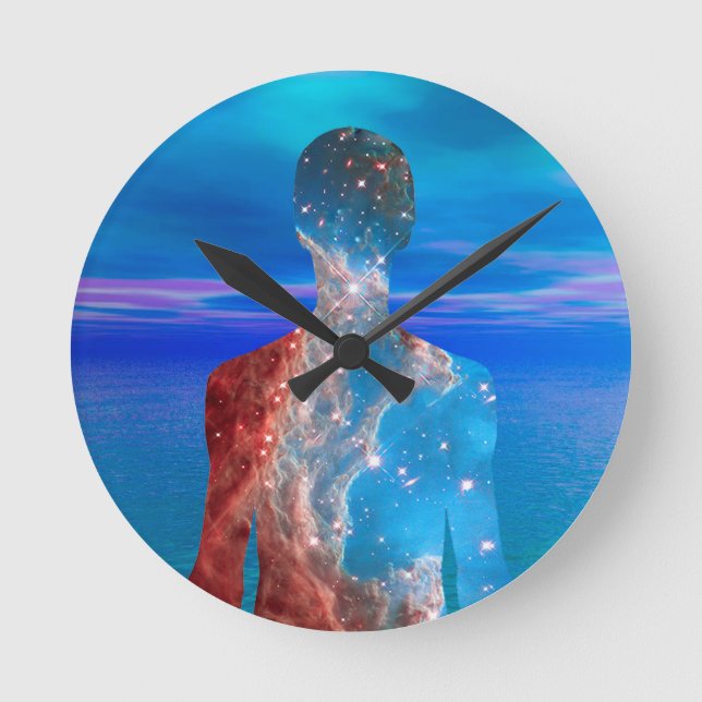 Horloge Ronde Star Man (Recto)