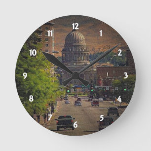 Horloge Ronde State Capital in Boise, Idaho