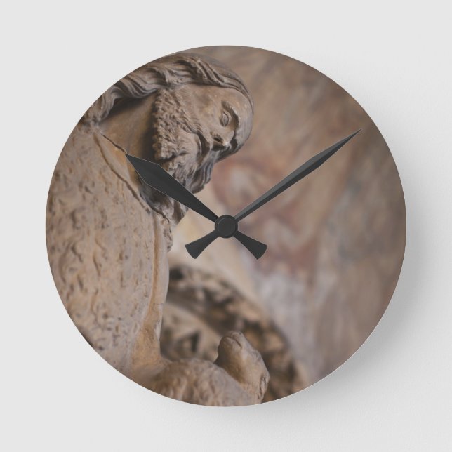 Horloge Ronde Statue de saint Jean-Baptiste (Recto)