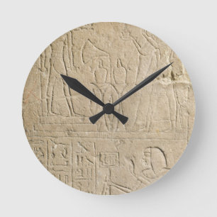 Horloge Ronde Stela depicting Ramesses