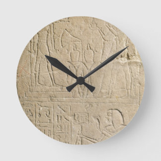 Horloge Ronde Stela depicting Ramesses