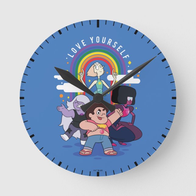 Horloge Ronde Steven Universe - Love Yourself (Recto)