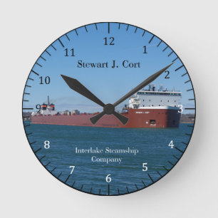 Horloge Ronde Stewart J. Horaire de tri