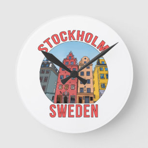 Horloge Ronde Stockholm Suède