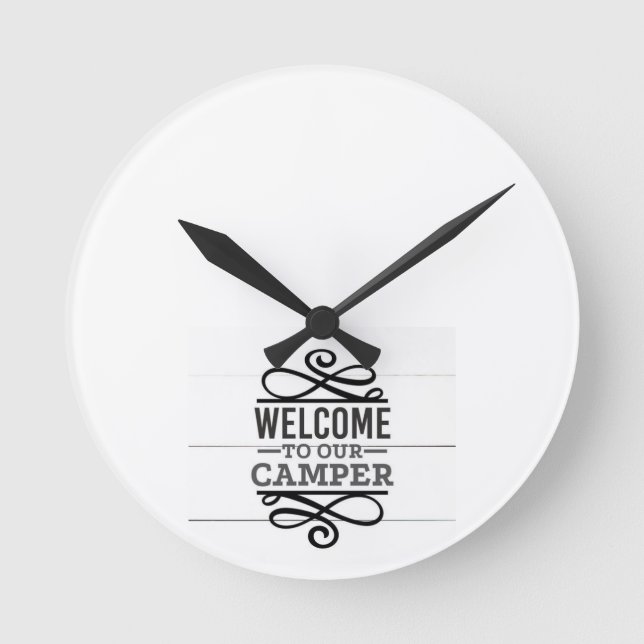 HORLOGE RONDE ***STRIKE UP SOME FUN BOWLER'S*** CLOCK (Recto)