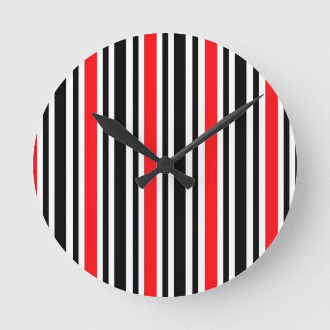 Horloge Ronde Striped (Recto)