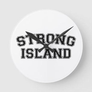 Horloge Ronde Strong Island, NYC, États-Unis