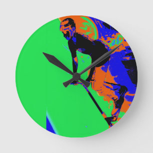Horloge Ronde Stunt Scooter Speedster - Scooter Boy