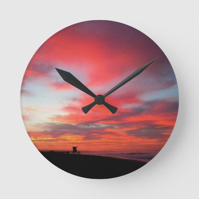 Horloge Ronde Sunrise at Newport Beach (Recto)
