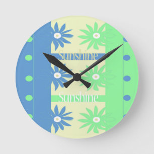 Horloge Ronde Sunshine Knick Knat