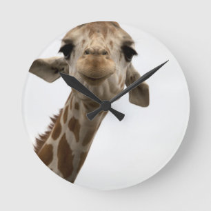 Horloge Ronde Sweet Giraffe
