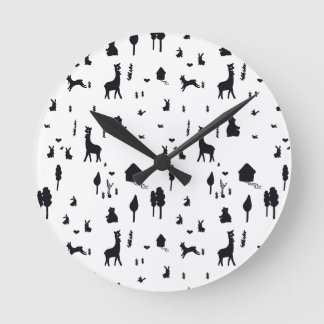 Horloge Ronde Sweet winter