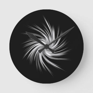 Horloge Ronde Swirl