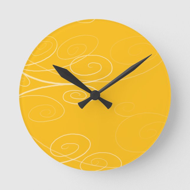 Horloge Ronde Swirl (Recto)