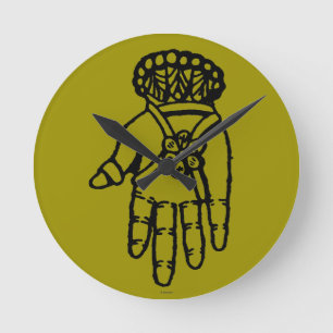 Horloge Ronde Symbole islamique : Hamsa