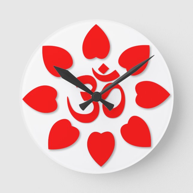 Horloge Ronde Symbole Om (Recto)