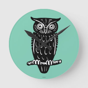 Horloge Ronde Symbole : Sagesse