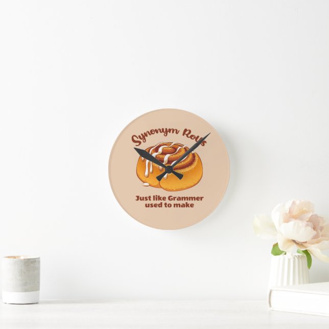 Horloge Ronde Synonym Rolls Comme Grammer Utilisé Pour Faire (Maison)