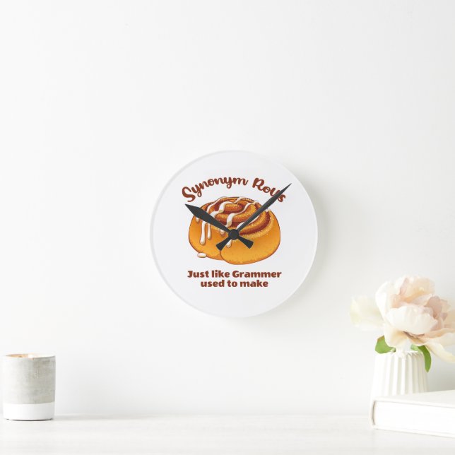 Horloge Ronde Synonym Rolls Comme Grammer Utilisé Pour Faire (Maison)