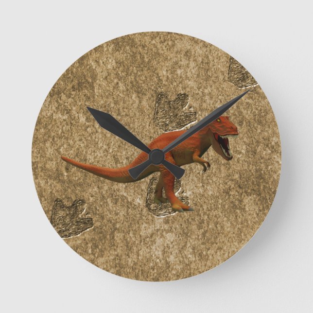Horloge Ronde T Rex (Recto)