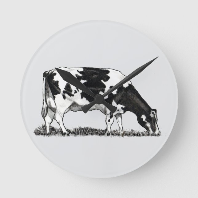 Horloge Ronde Tapis de souris (Recto)