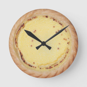 Horloge Ronde Tarte de garde d'oeufs