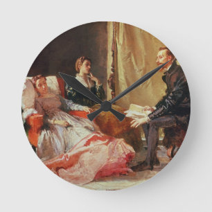 Horloge Ronde Tasso et Elenora D'Este