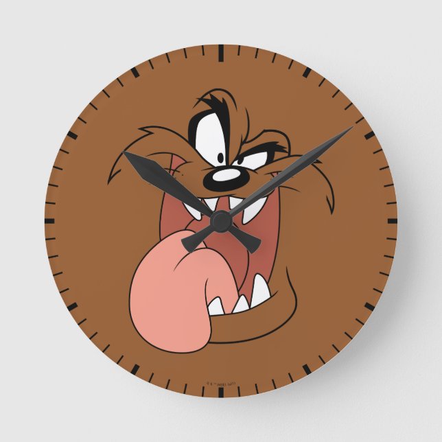 Horloge Ronde TAZ™ Crazy Smile (Recto)