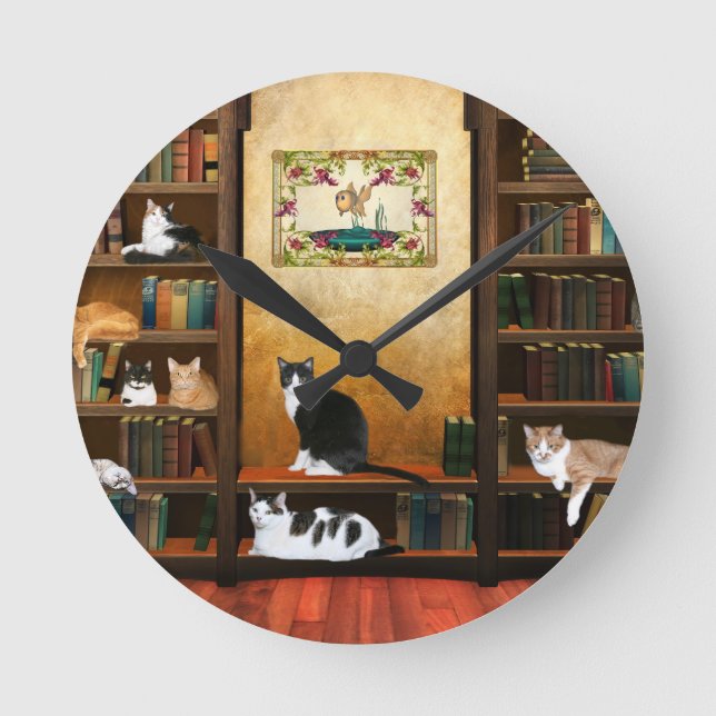 Horloge Ronde Teacher pets (Recto)