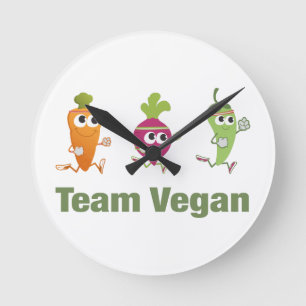 Horloge Ronde Team Vegan