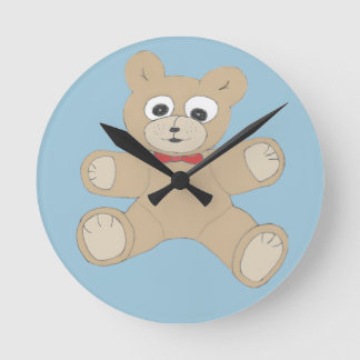 Horloge Ronde Teddy Bear