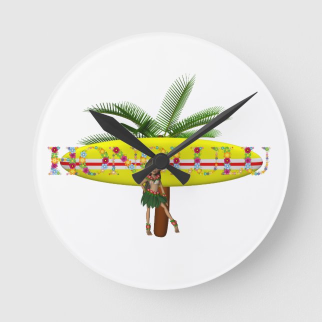 Horloge Ronde TEE Honolulu (Recto)