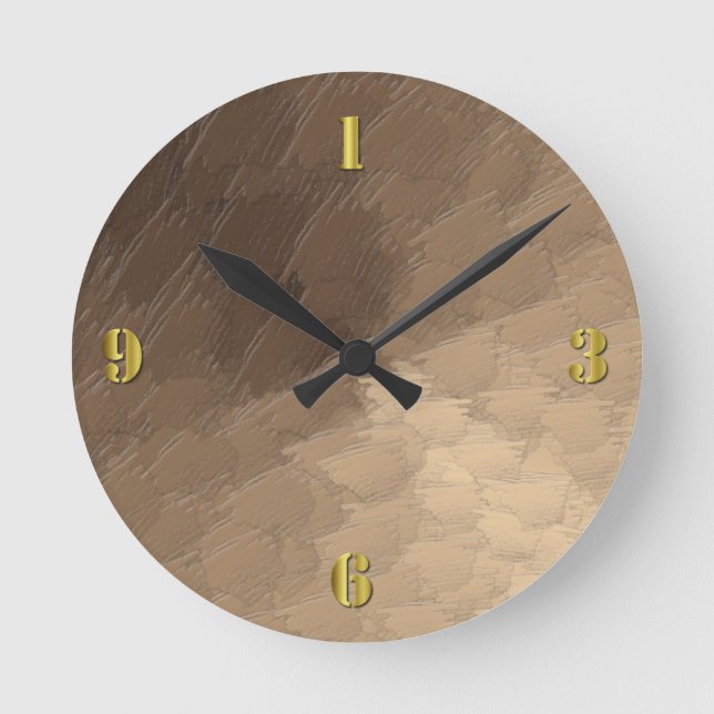 Horloge Ronde Tempête de sable (Recto)