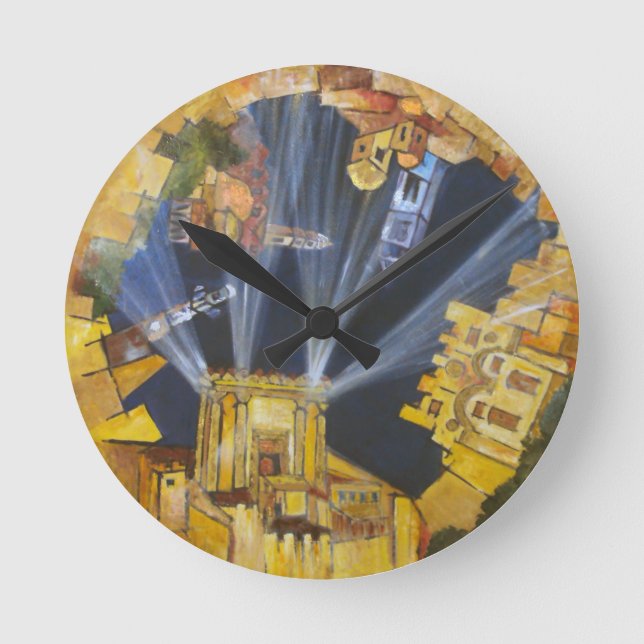 Horloge Ronde Temps cacher (Recto)
