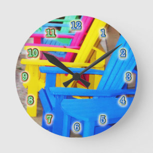 Horloge Ronde Temps de détente