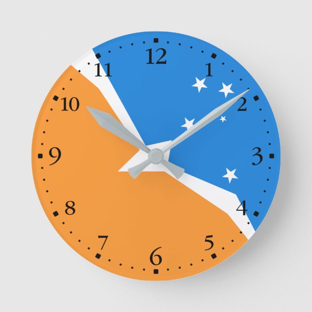 Horloge Ronde Terre de Feu (Recto)