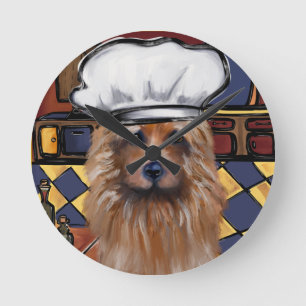 Horloge Ronde Terrier Australien  